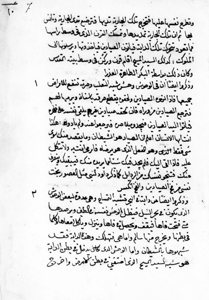 Sample page - Bibliothèque Nationale de France Arabe 6279