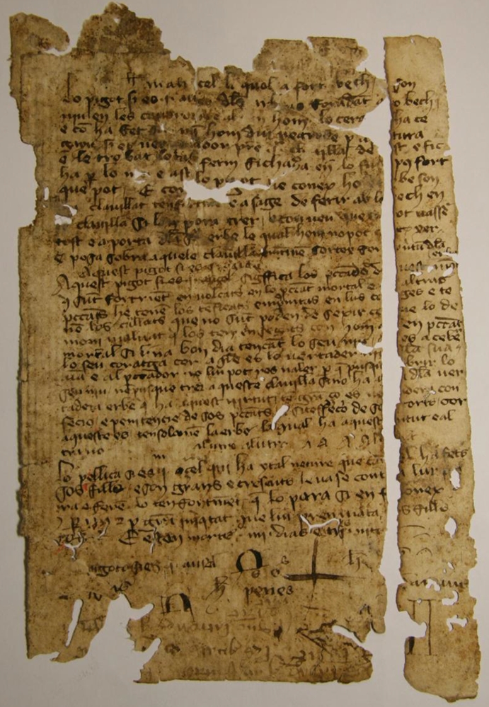 Sample page - Arxiu Històric de Girona AHG Gi-01-260/AHG Gi-05-120