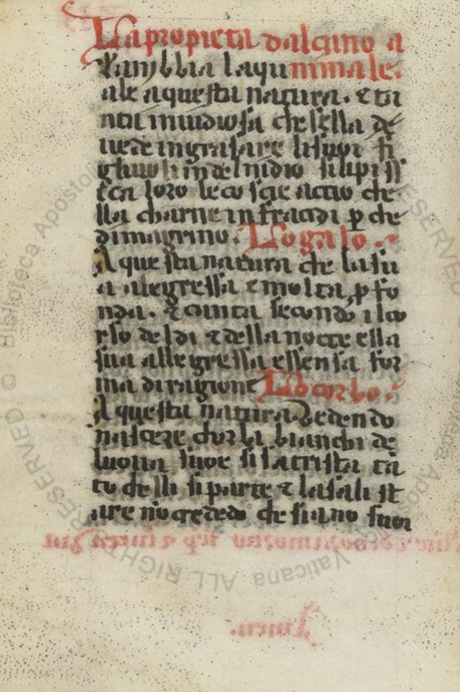 Sample page - Biblioteca Apostolica Vaticana Cappon.200