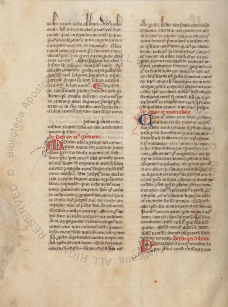Sample page - Biblioteca Apostolica Vaticana Reg.lat.707