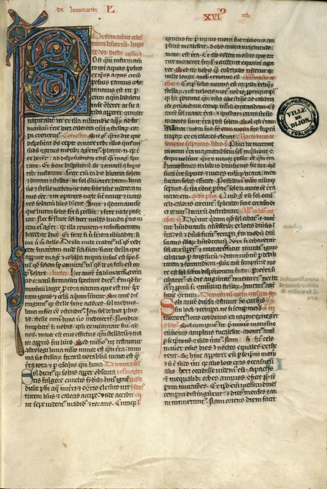 Sample page - Bibliothèque Municipale de Dijon Ms. 048
